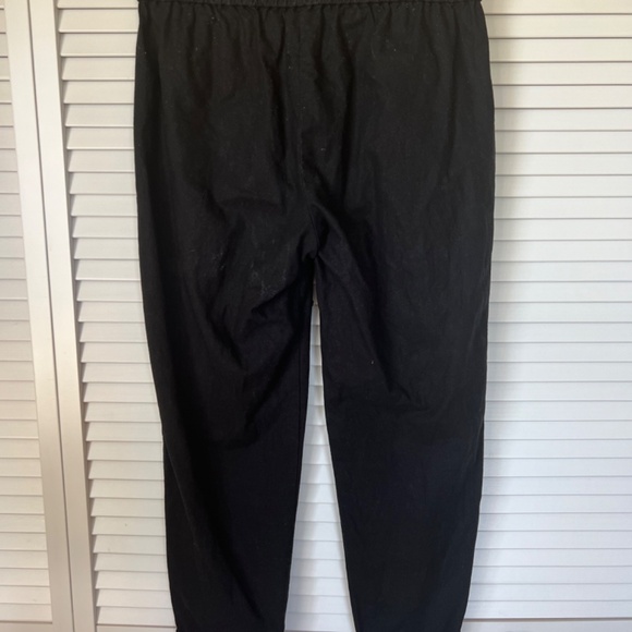 J Crew linen/cotton blend black pants size 10 - Picture 2 of 12